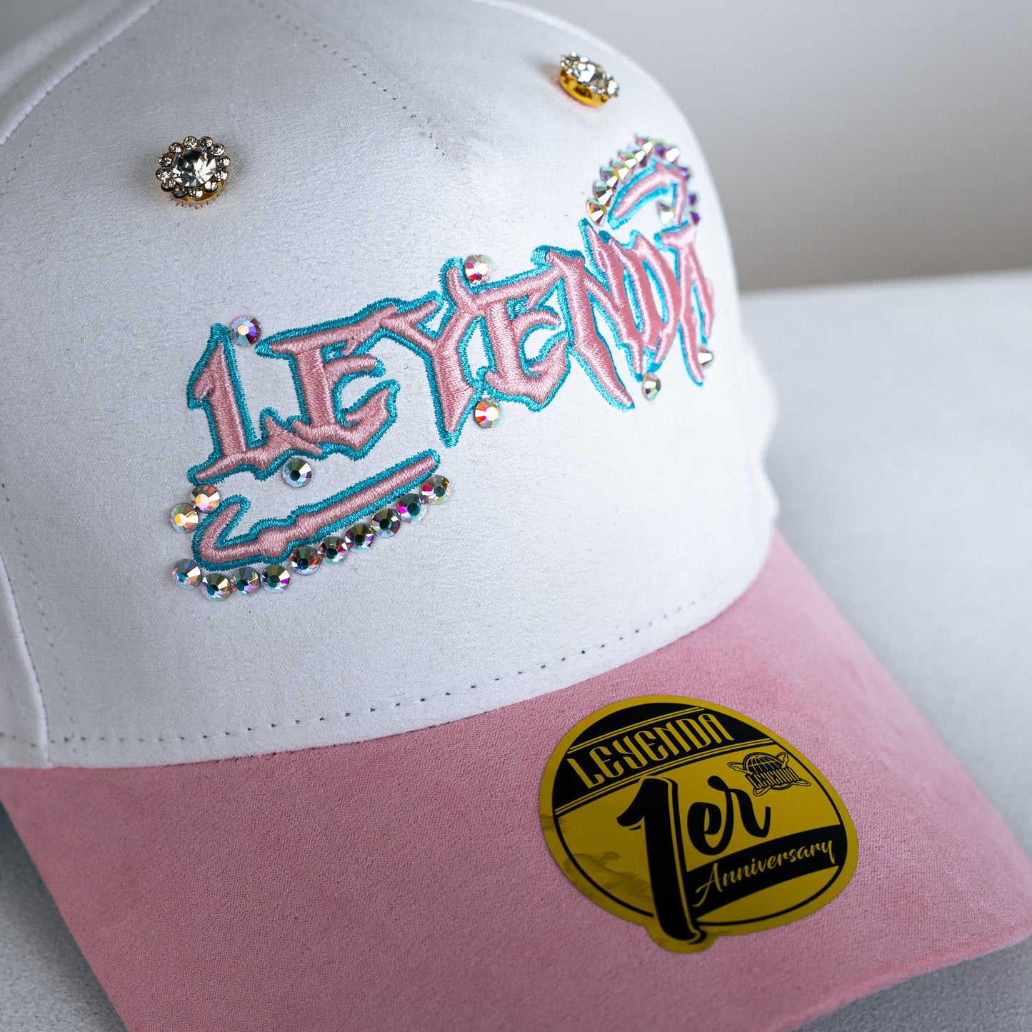 SNAPBACK.4 pink white