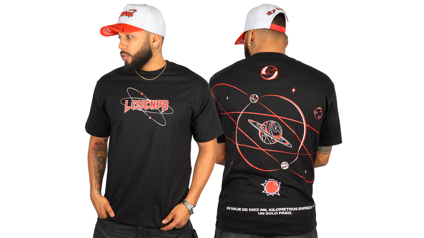 Camiseta "Galactic Journey" Red