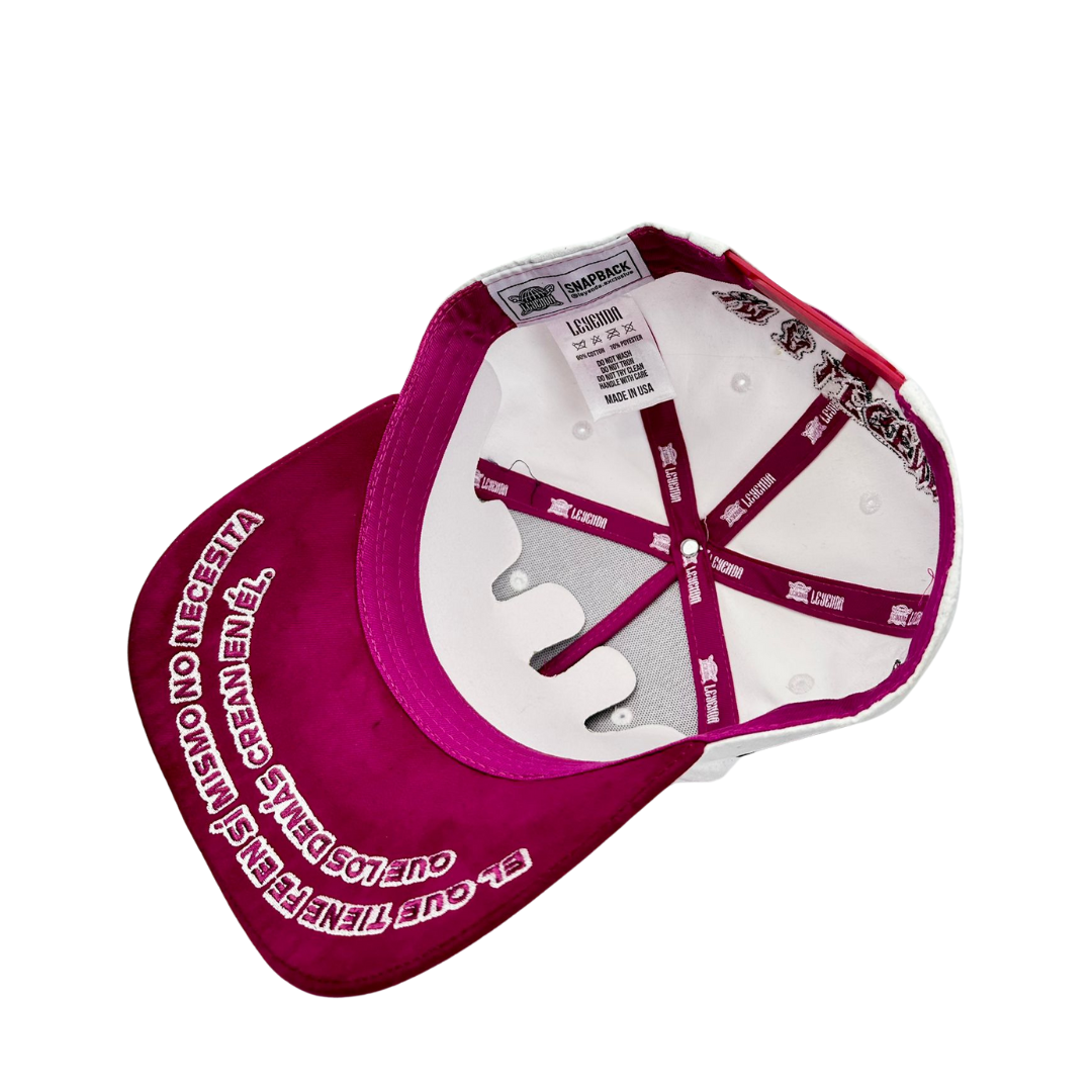 SNAPBACK.2 LEYENDA "white violet"