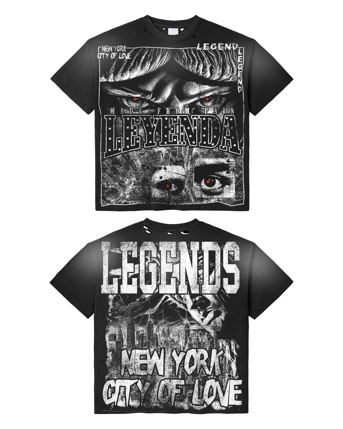 RED EYES Tshirt Streetswear Design