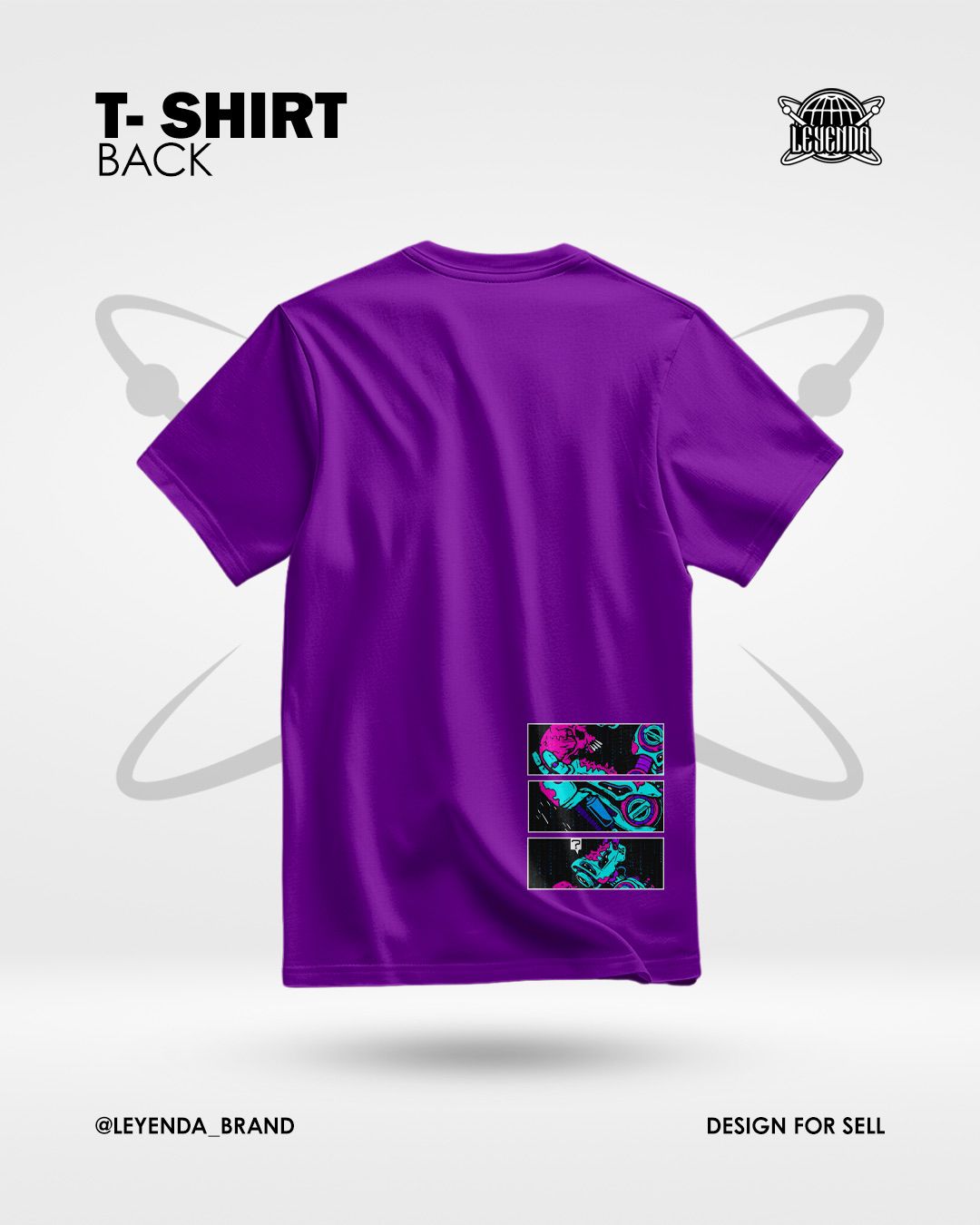 Camiseta Leyenda "Retro Robot Edición Neón"