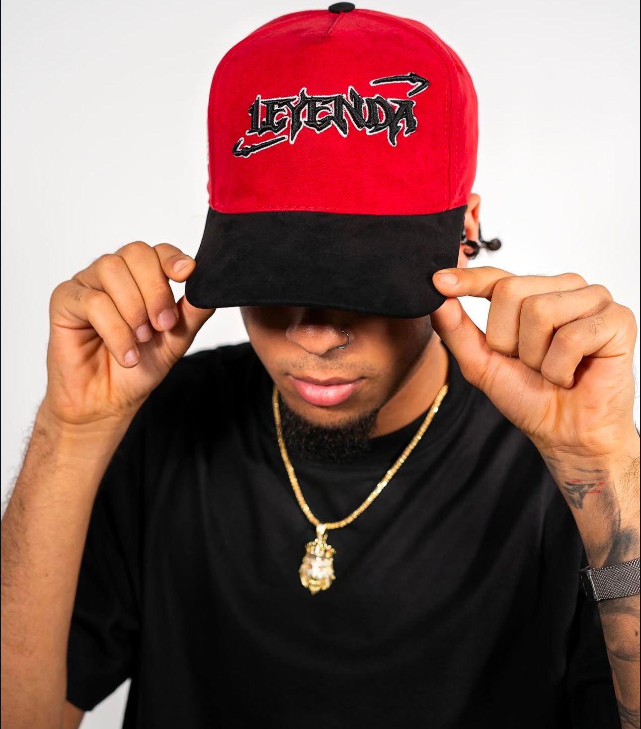 Legend "Red Flame" Suede Cap
