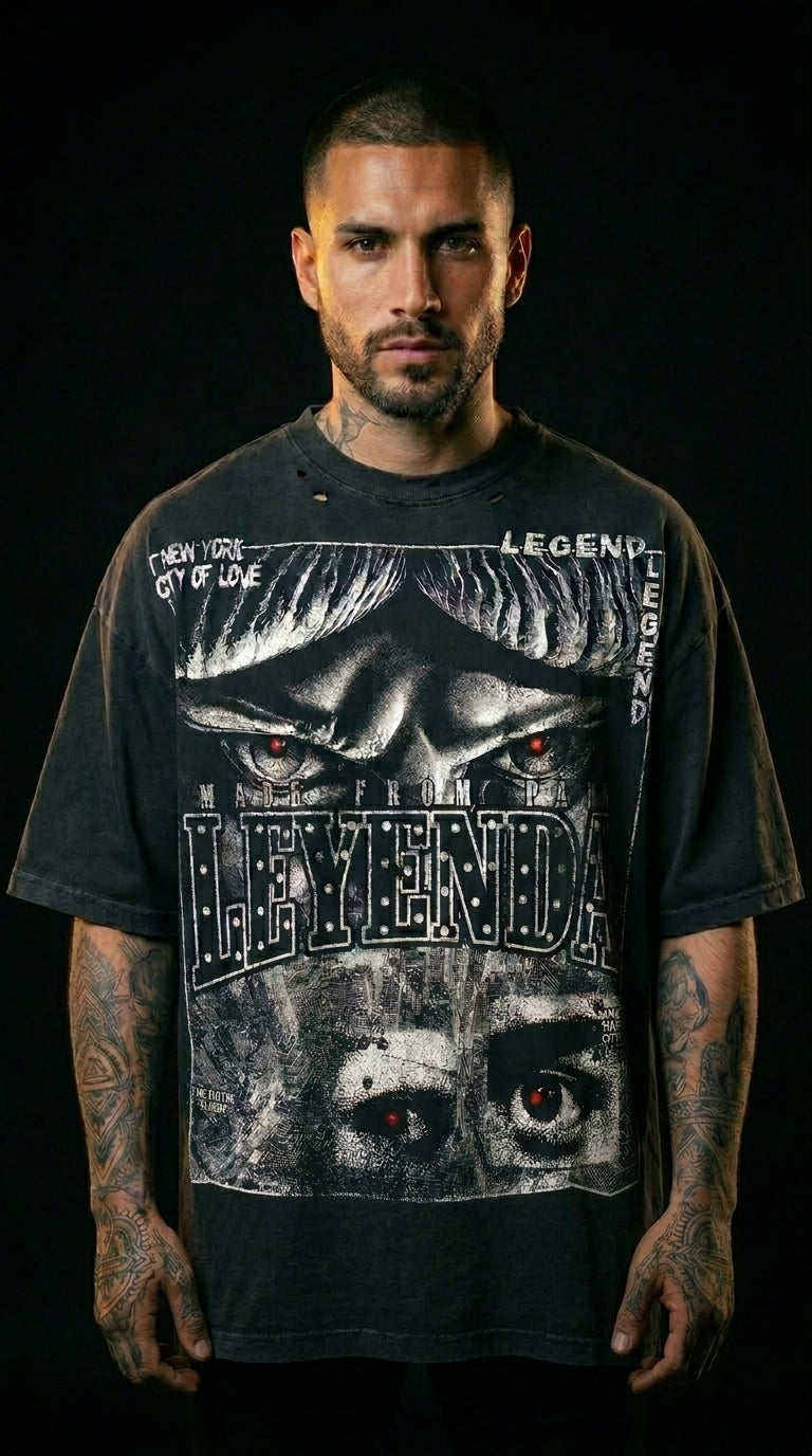 RED EYES Tshirt Streetswear Design