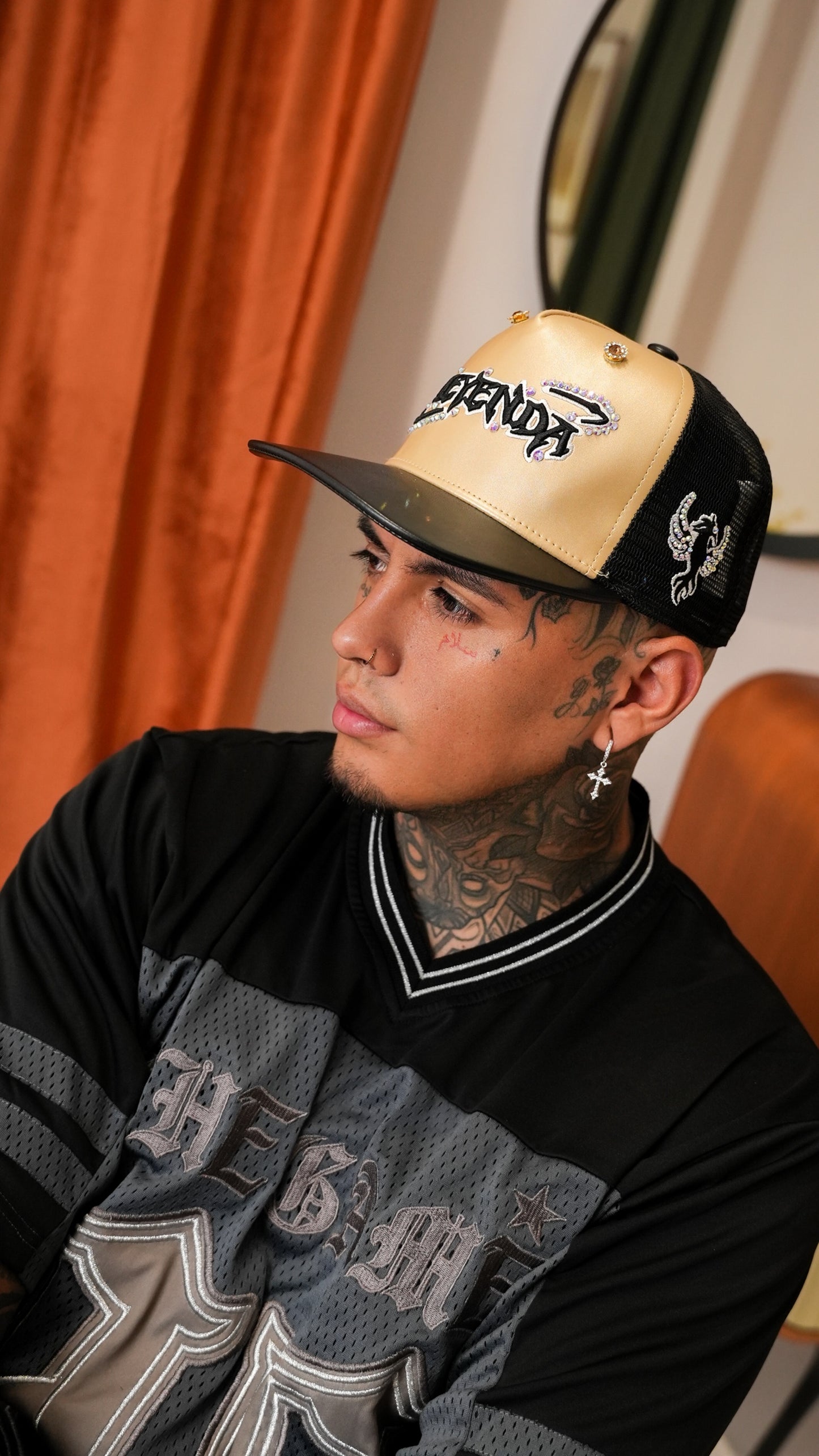 SNAPBACK.3 GOLD FLAT