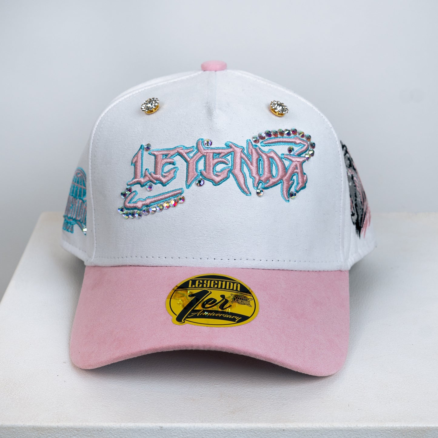SNAPBACK.4 pink white