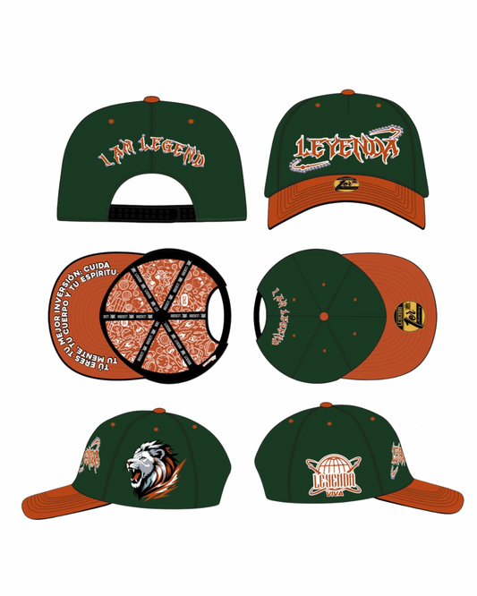 SNAPBACK.4 green Orange