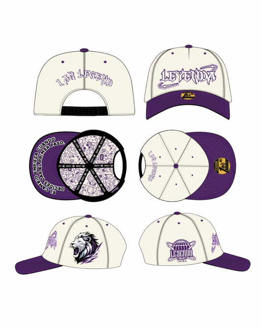 SNAPBACK.4 purple white