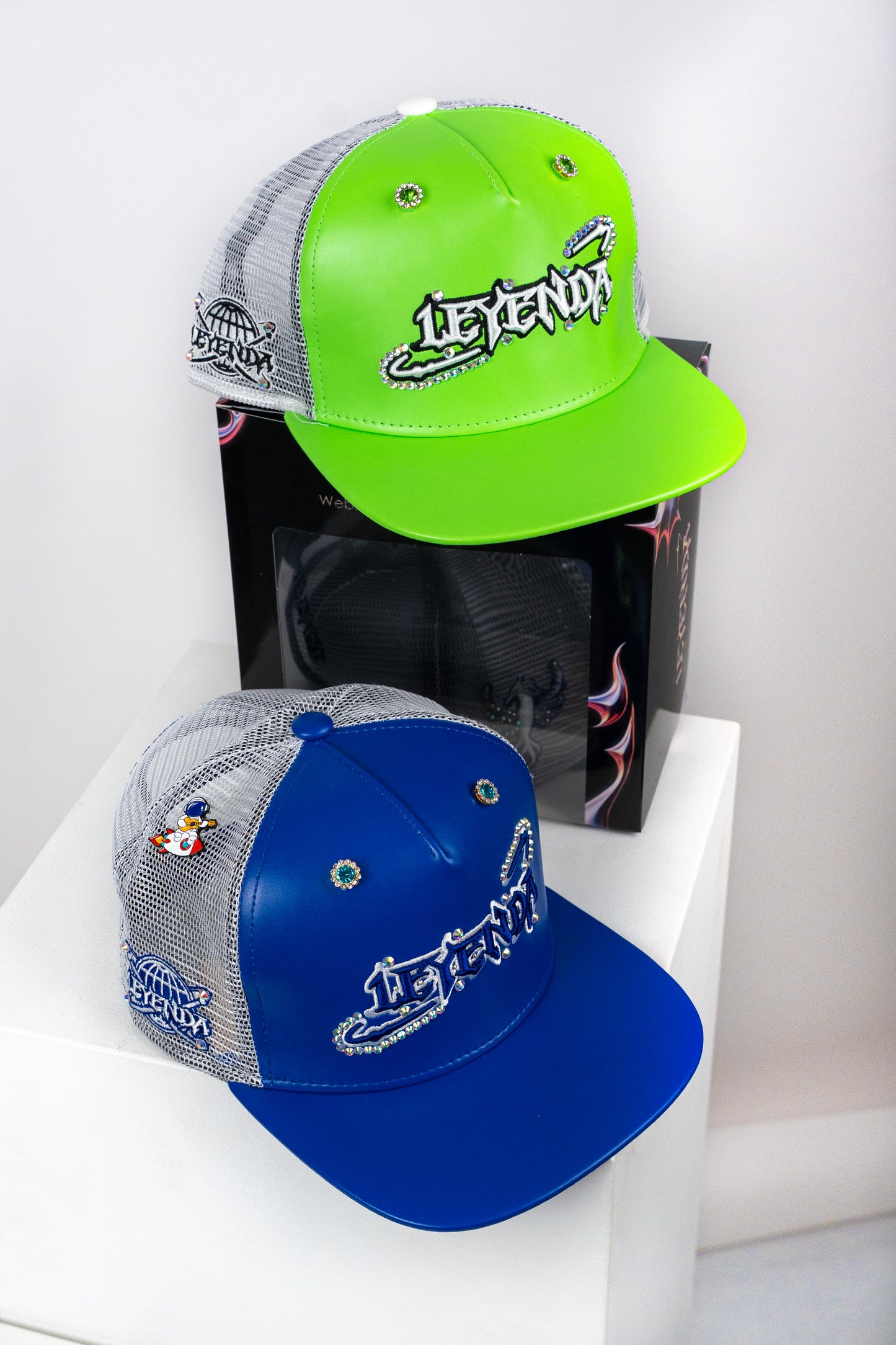 SNAPBACK.3 BLUE DARK FLAT