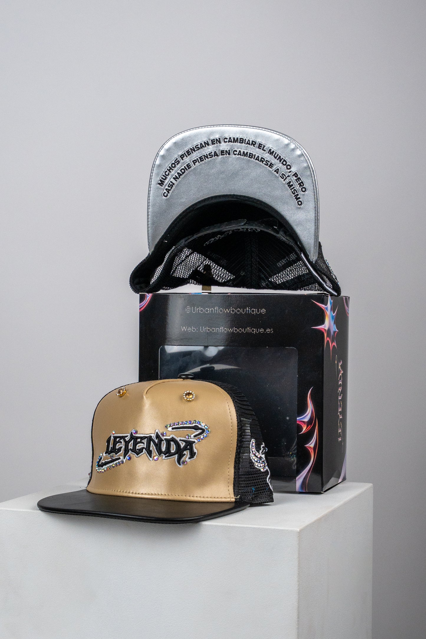 SNAPBACK.3 SILVER FLAT