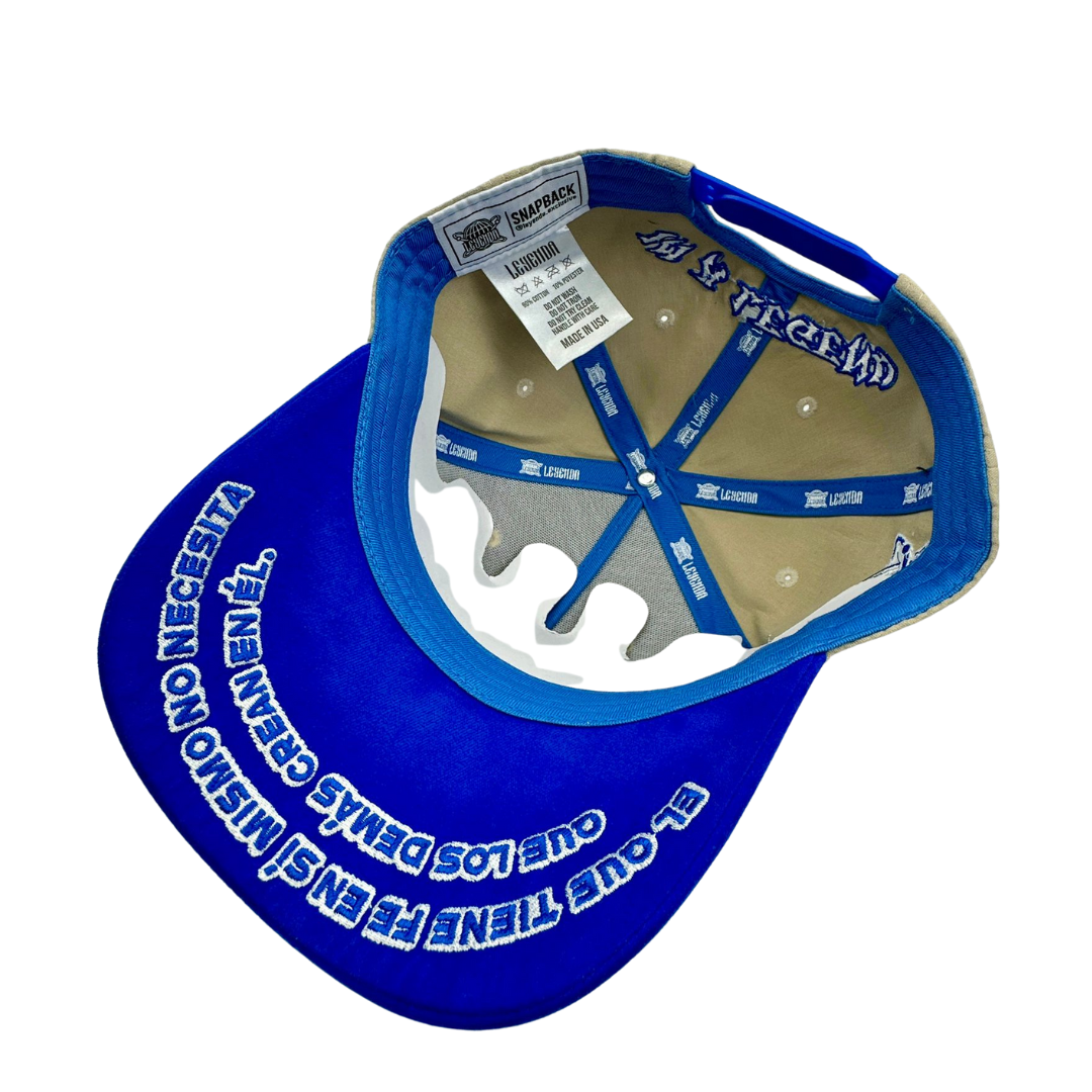 SNAPBACK.2 LEYENDA "beige blue"