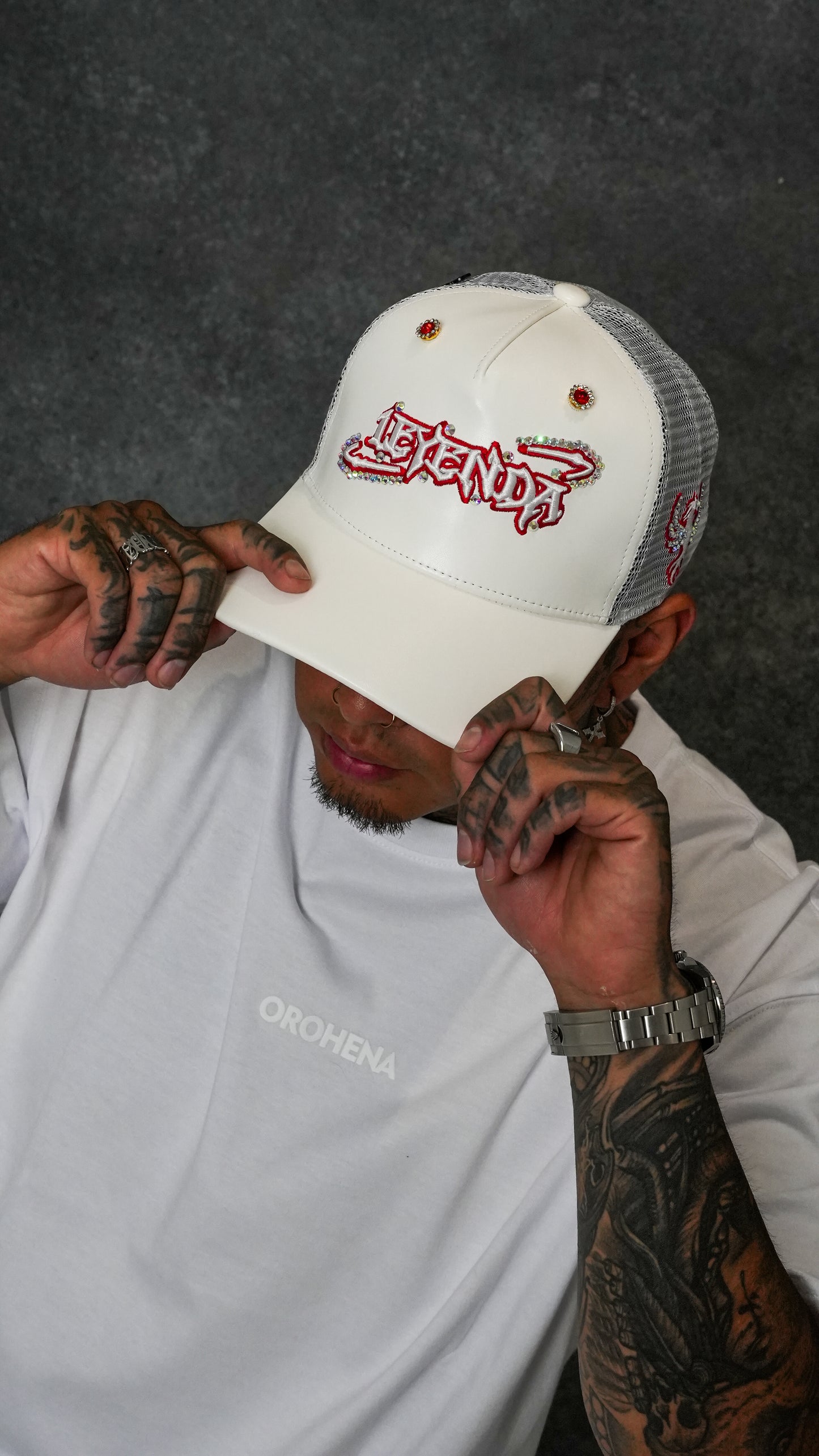 SNAPBACK.3 WHITE RED