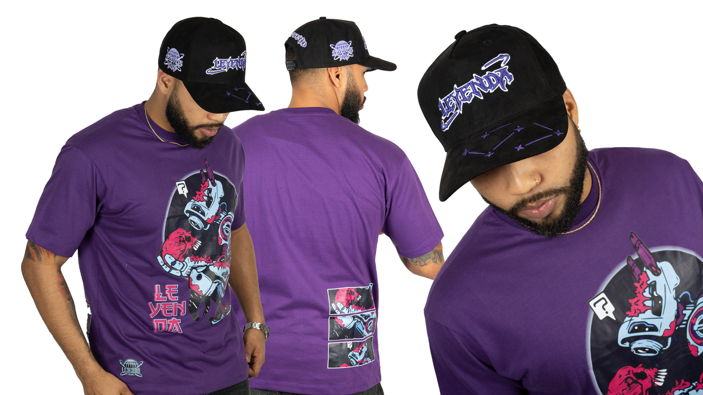 Camiseta Leyenda "Retro Robot Edición Neón"