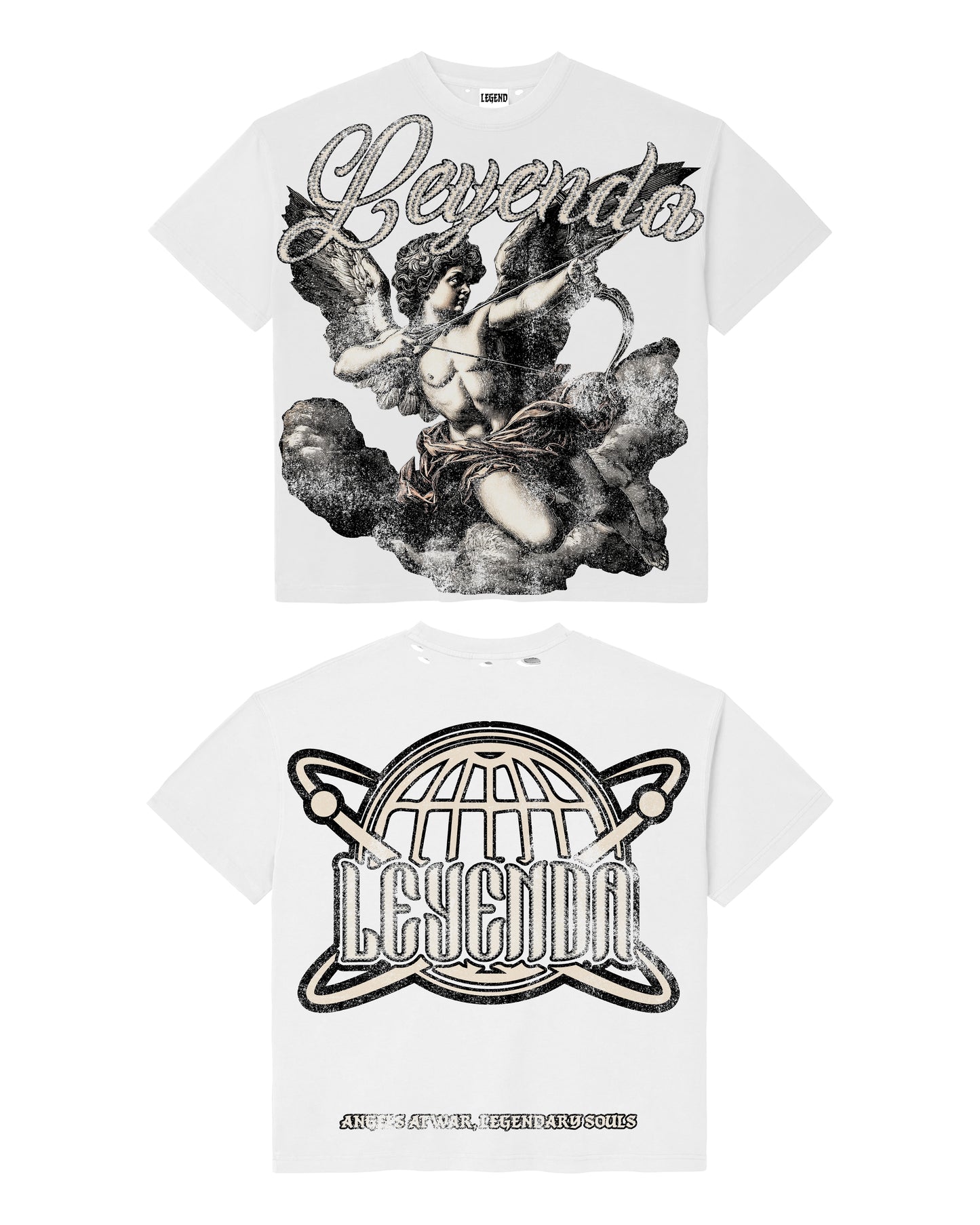 Grey Angel Tshirt Streetswear