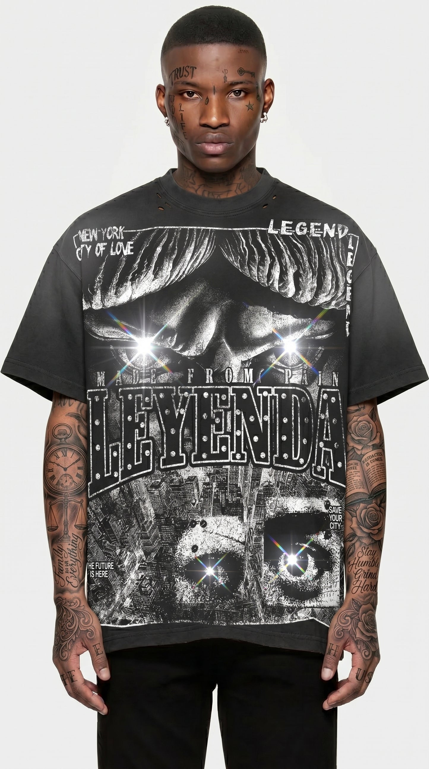 RED EYES Tshirt Streetswear Design