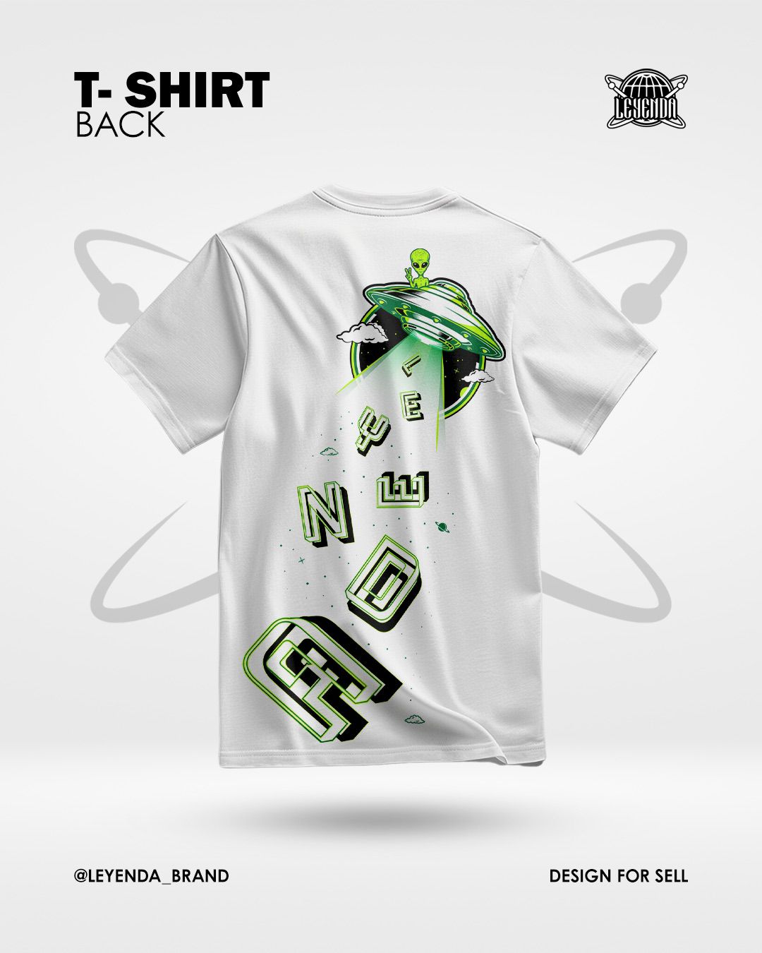Camiseta Leyenda "Alien Invasion"
