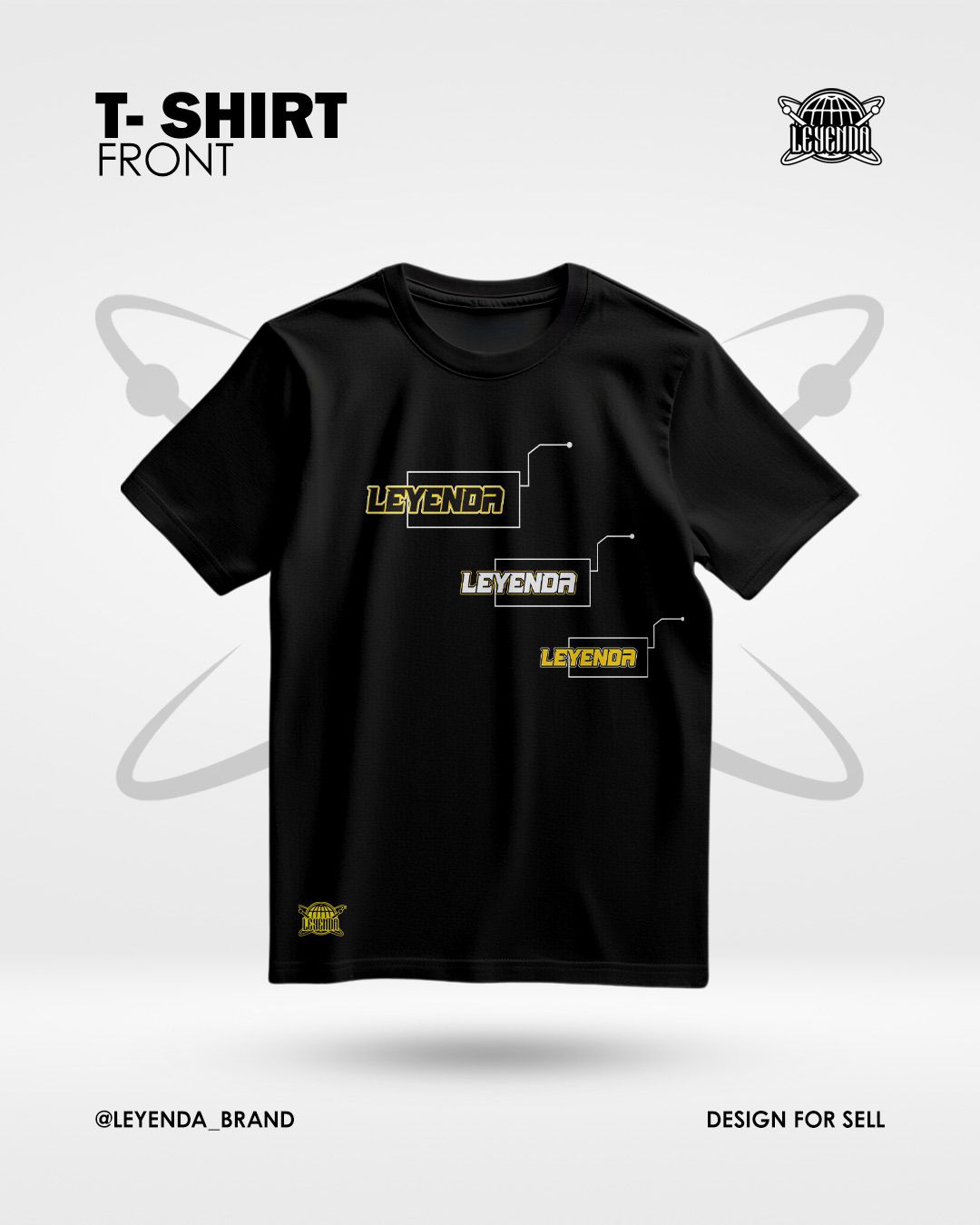 Camiseta Leyenda "Future Tech Edición Dorada"
