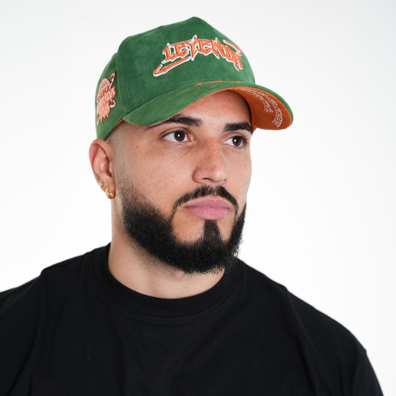 SNAPBACK.2 LEYENDA "orange green"