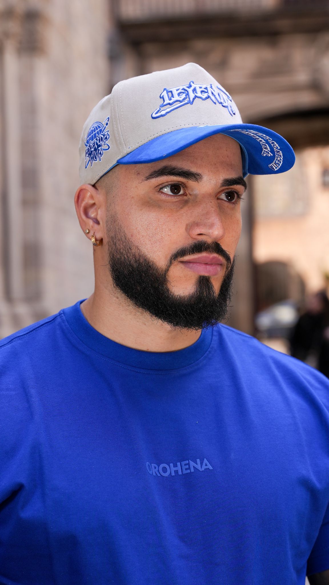 SNAPBACK.2 LEYENDA "beige blue"