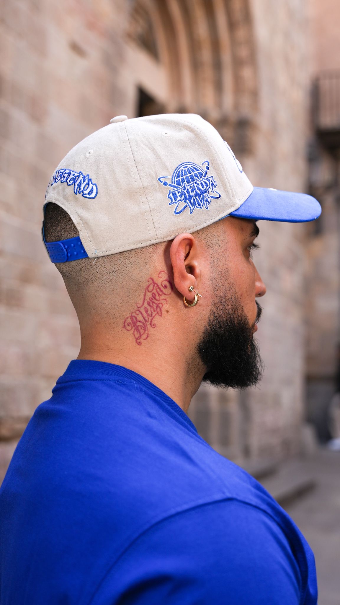 SNAPBACK.2 LEYENDA "beige blue"